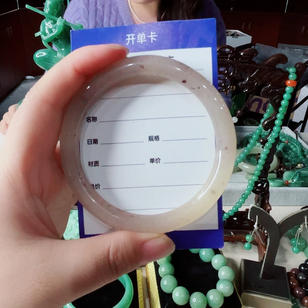 密玉（石英质玉）未镶嵌颈饰57