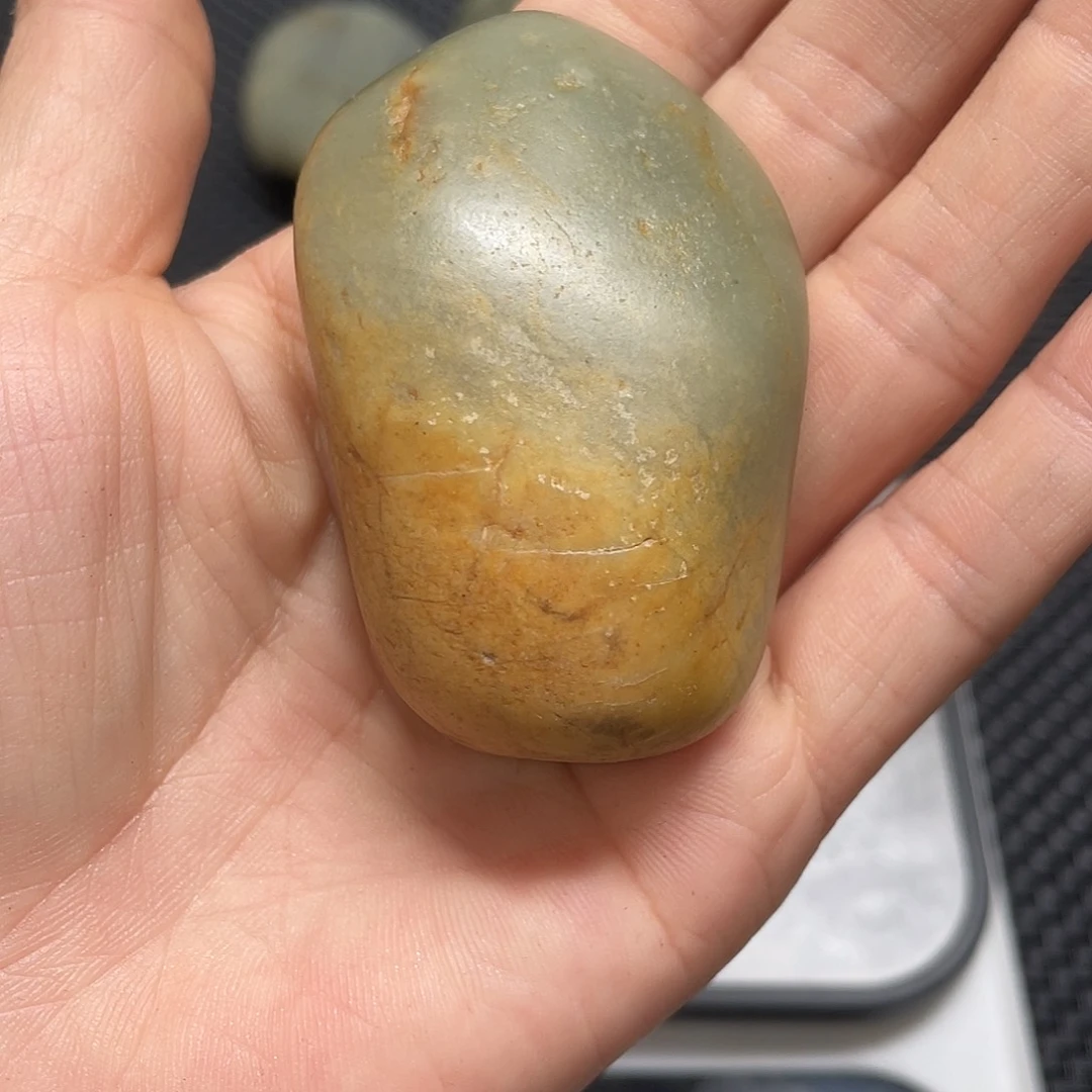 我***伙和田玉未镶嵌挂件