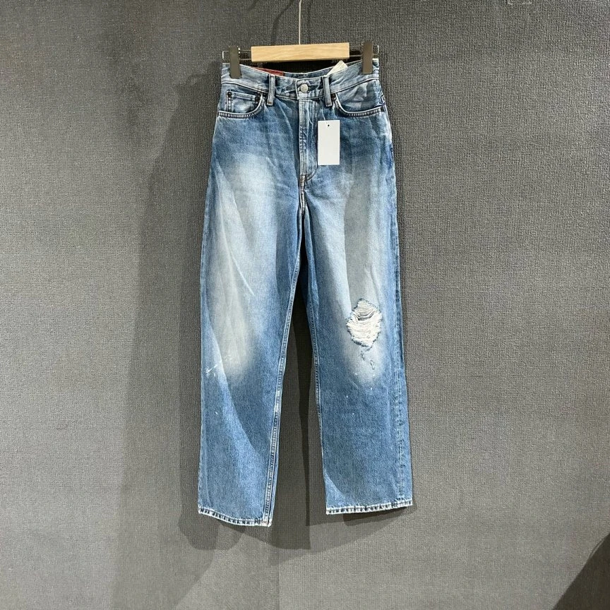 99新 Acne studio （pm）水洗破坏牛仔裤 26/32码/2952