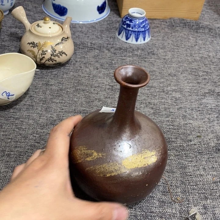 紫砂茶杯非常漂亮好看的花瓶
