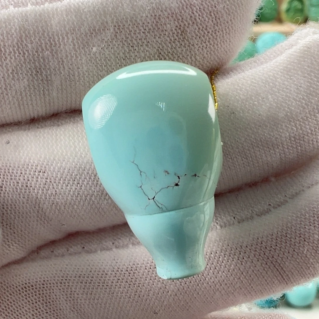 未镶嵌绿松石配饰13.4mm