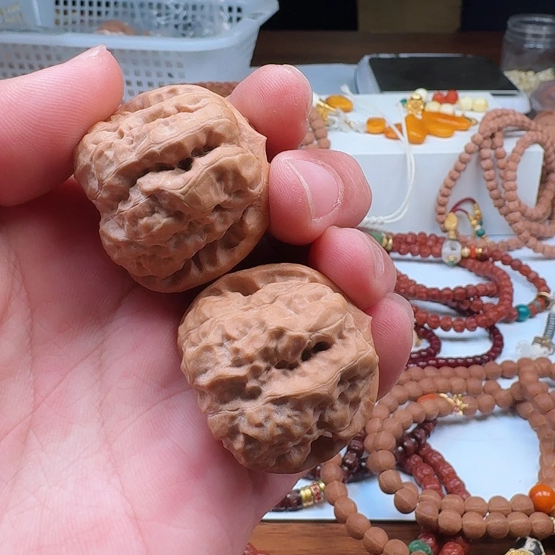 文玩核桃吊坠_****版蛤蟆头核桃