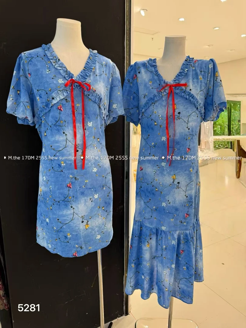 M.17原创大码定制  连衣裙