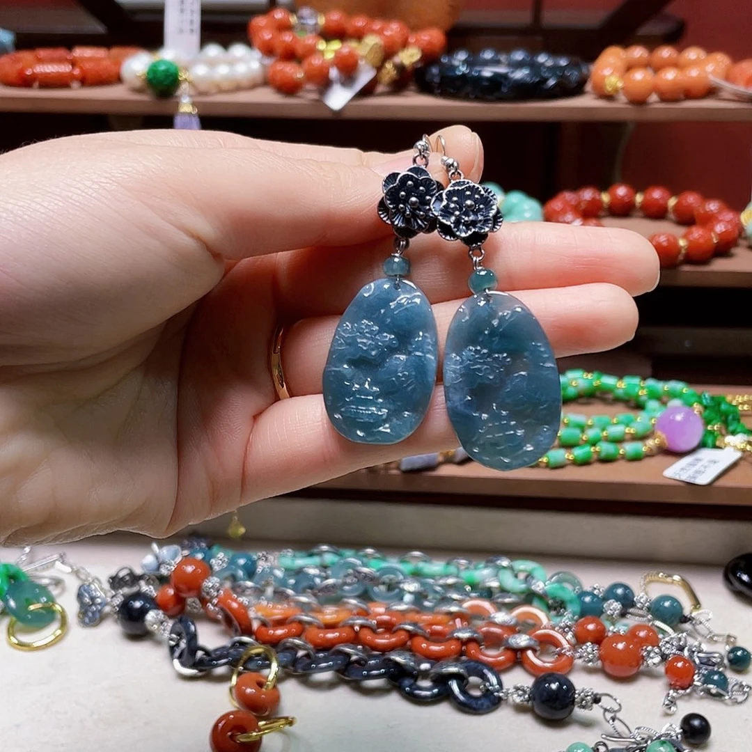 翡翠未镶嵌手链饰品