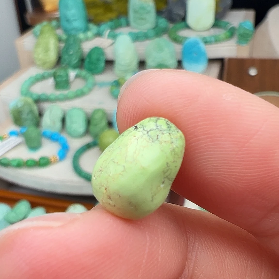 绿松石未镶嵌主播万珍