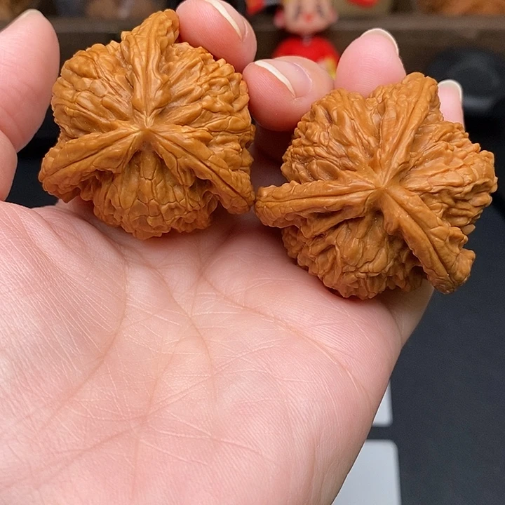 不***芽把件文玩核桃白奔