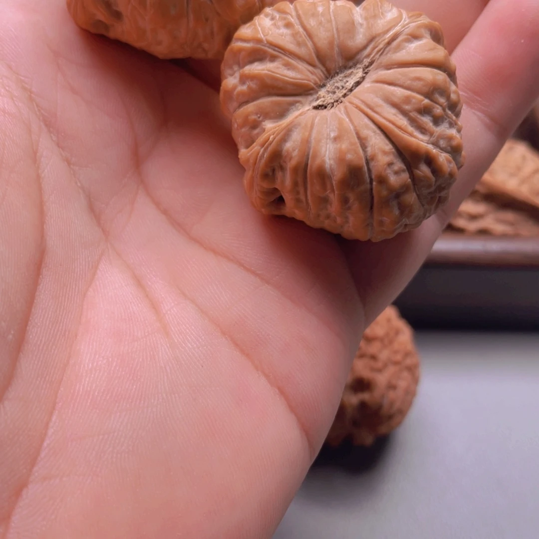 平***心文玩核桃吊坠40南瓜