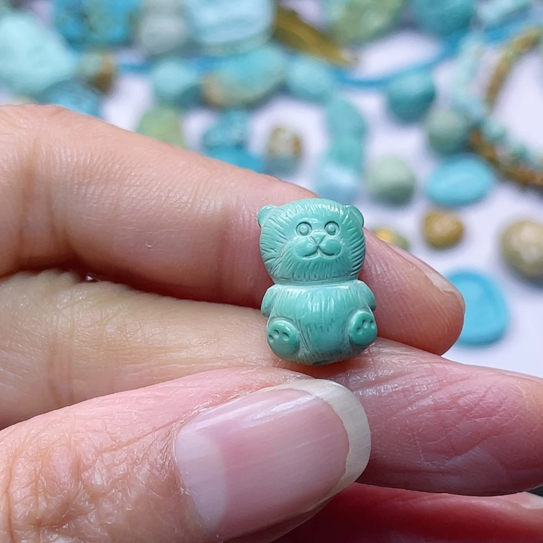 绿松石未镶嵌配饰