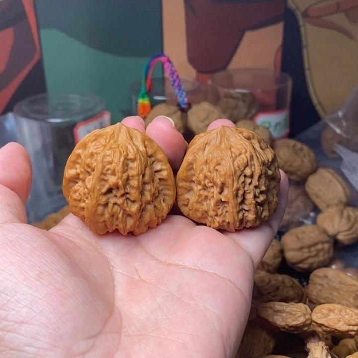核桃手串/手链平谷凹底40