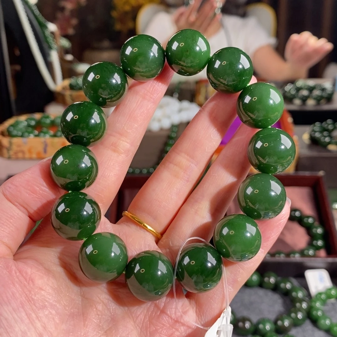 未镶嵌手串和田玉（碧玉）