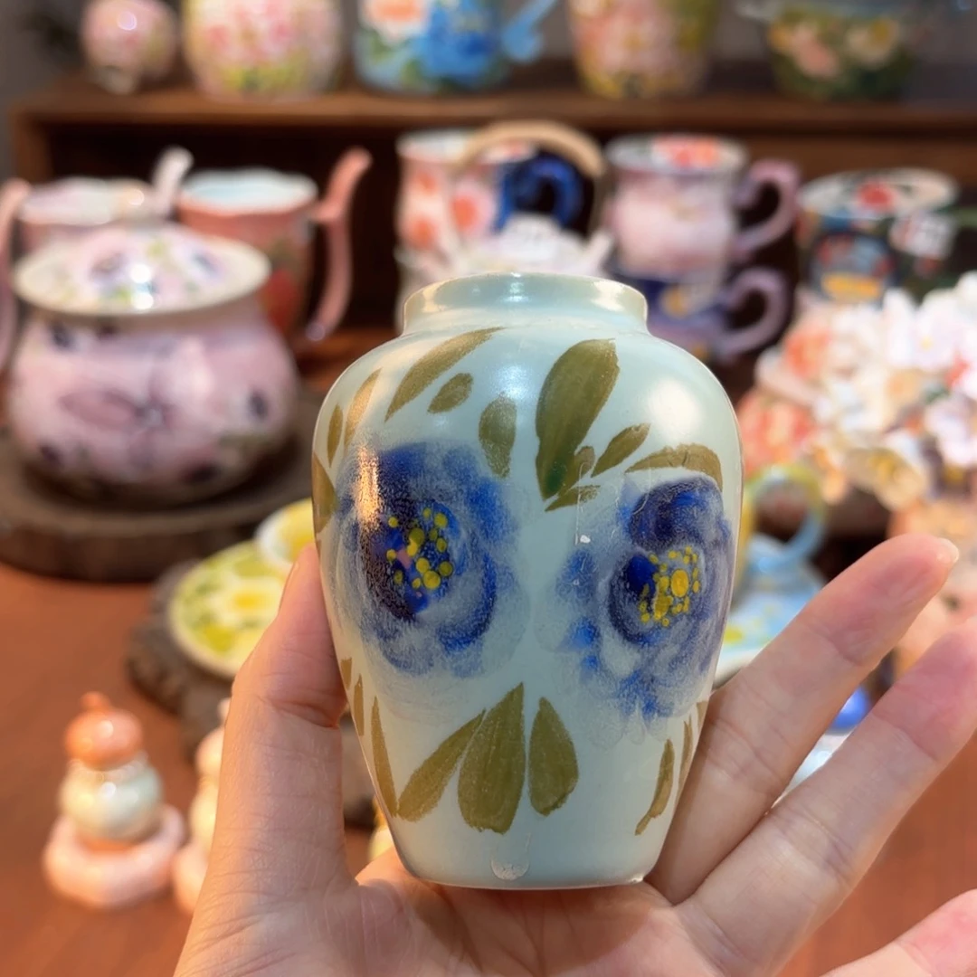 景德镇手绘高温釉下彩陶瓷茶具