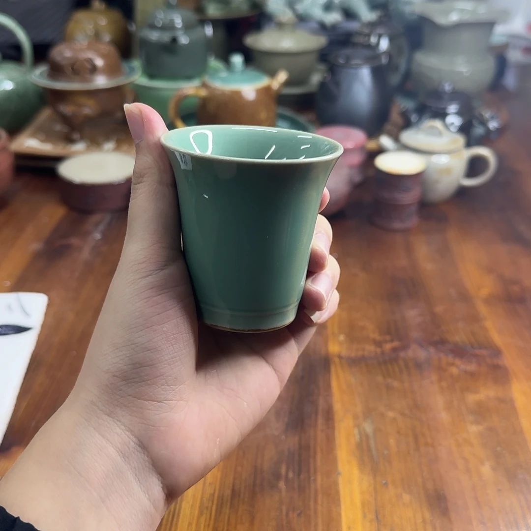 小仲青瓷茶器微瑕4116