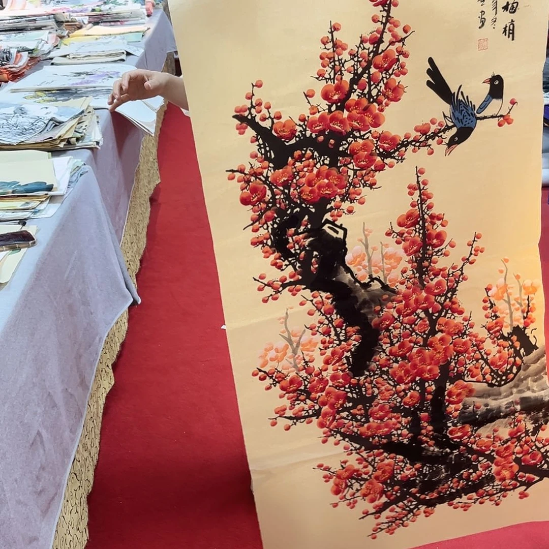 国画手绘国画作品