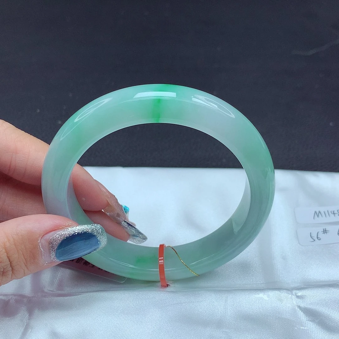 未镶嵌手镯翡翠56圈832