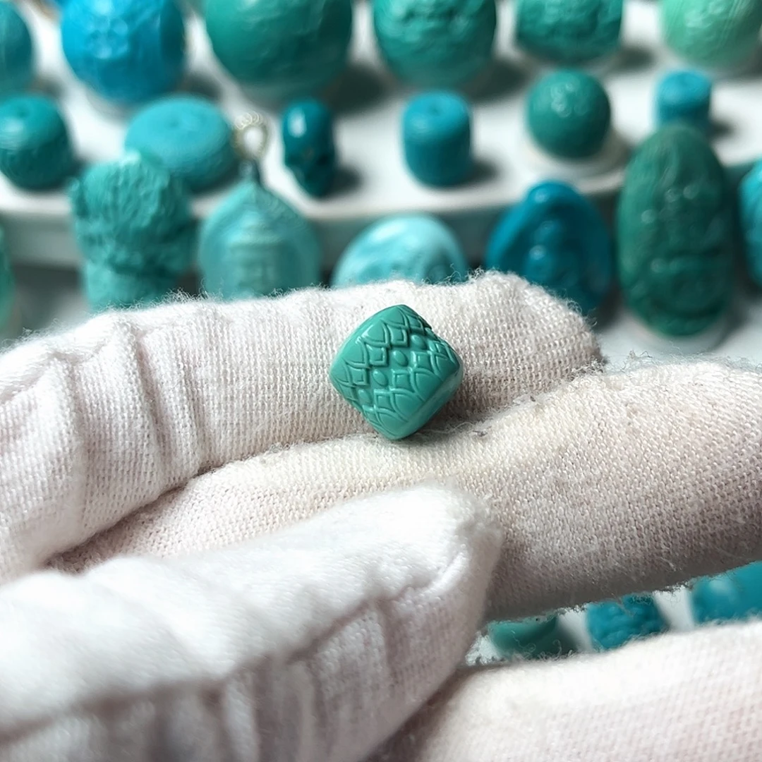 绿松石未镶嵌配饰