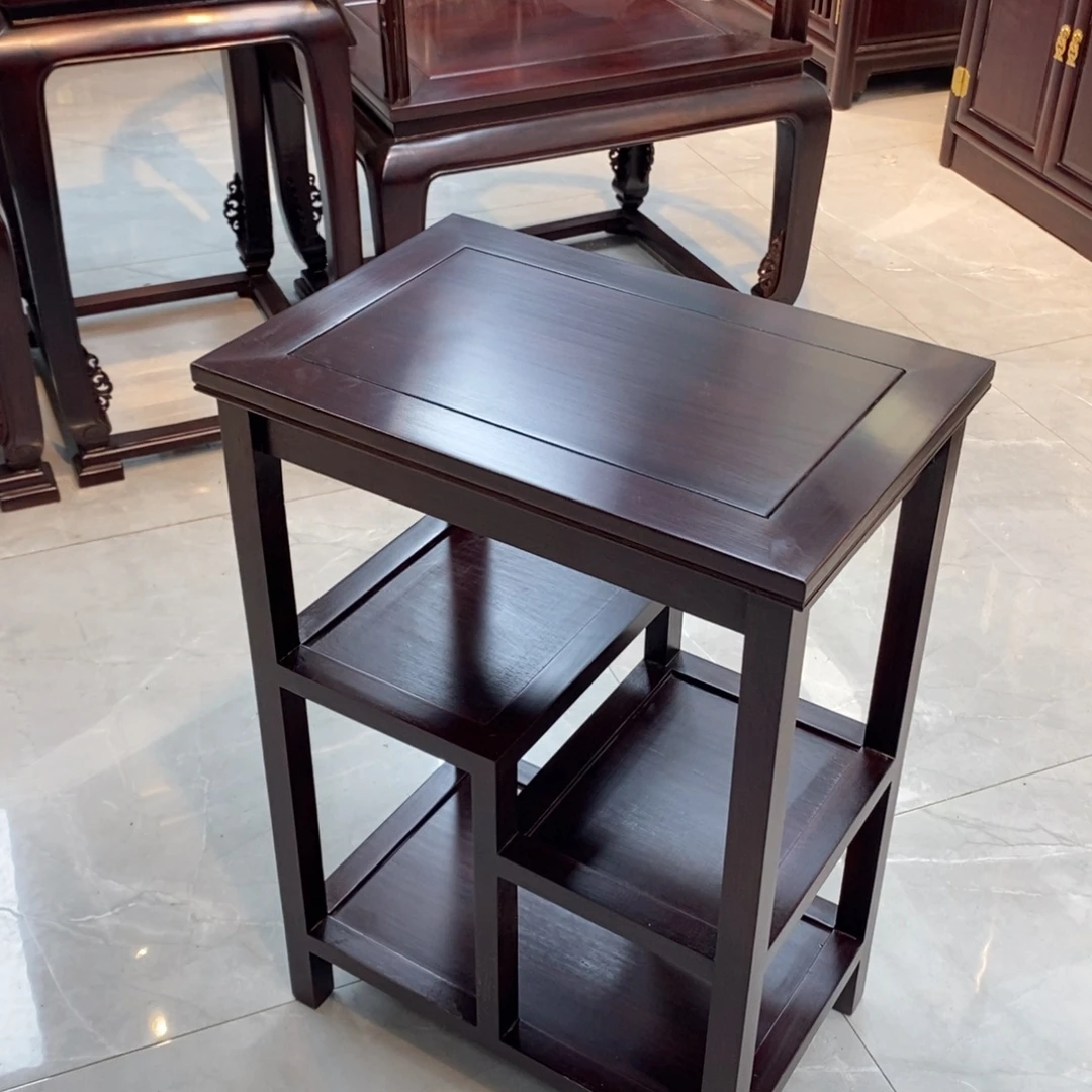 端景台黑酸枝木类角几架