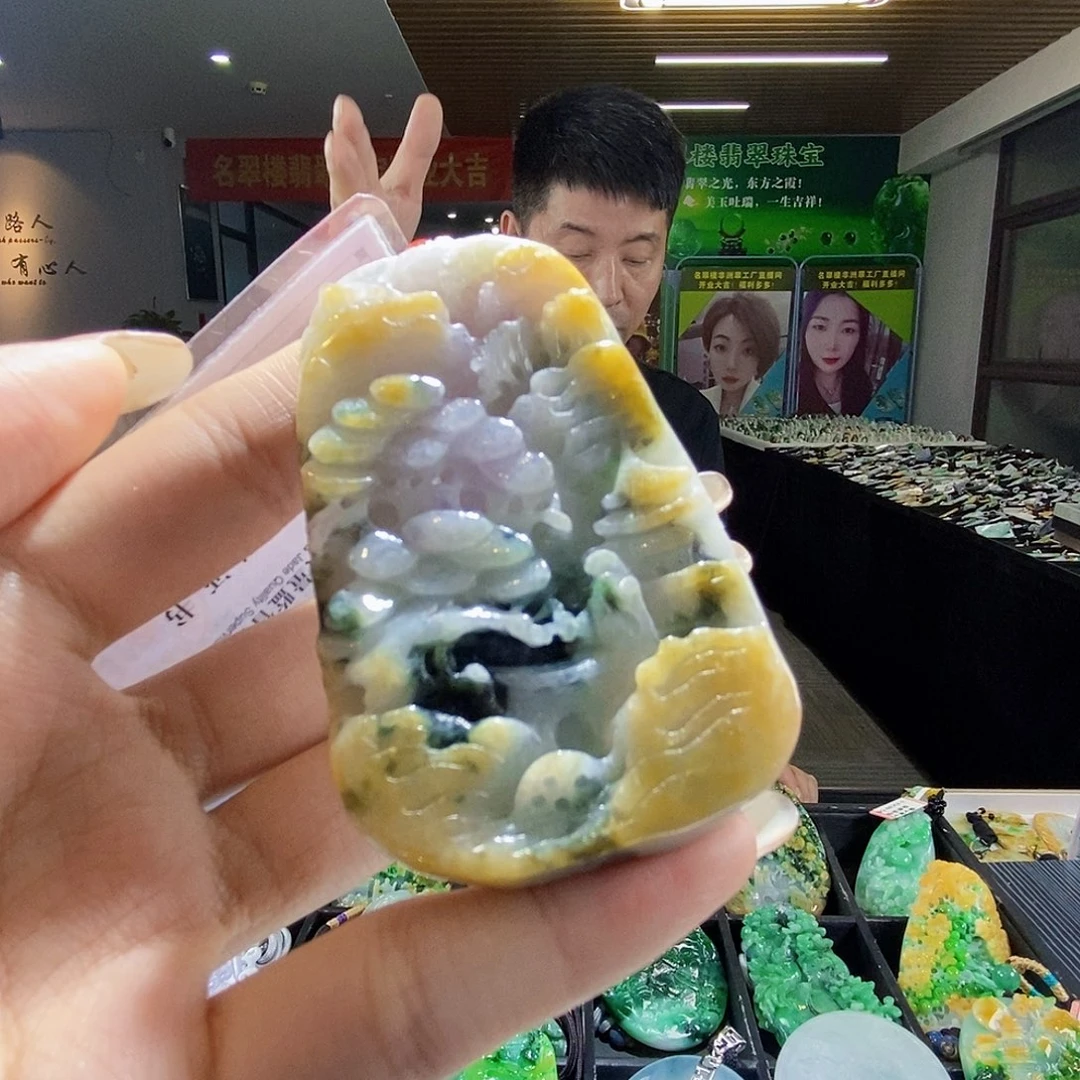 颈饰未镶嵌翡翠翡翠