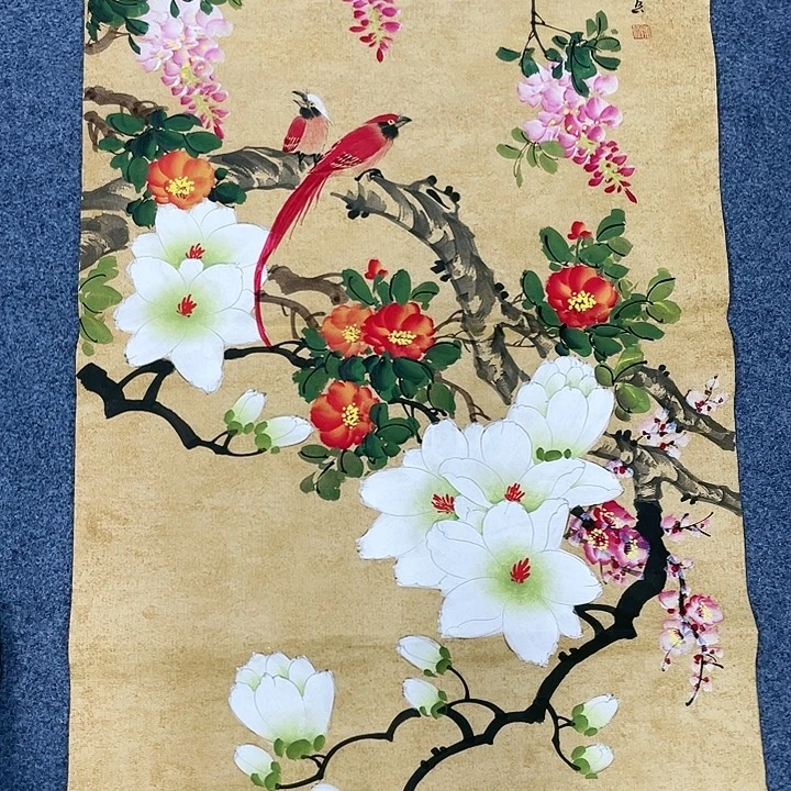 国画纯手绘国画作品鉴赏