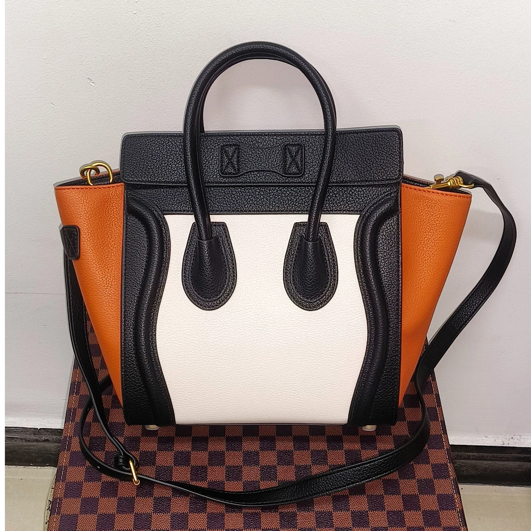 【520礼物】安妮甄选奢品 百搭时尚复古笑脸单肩斜挎包