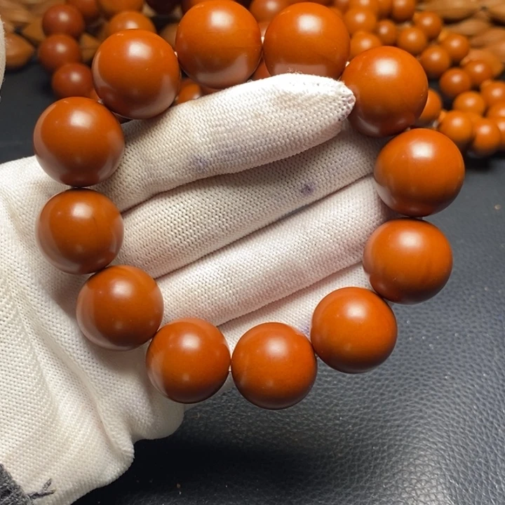 手串橄榄核1.9尺寸树王光珠全品