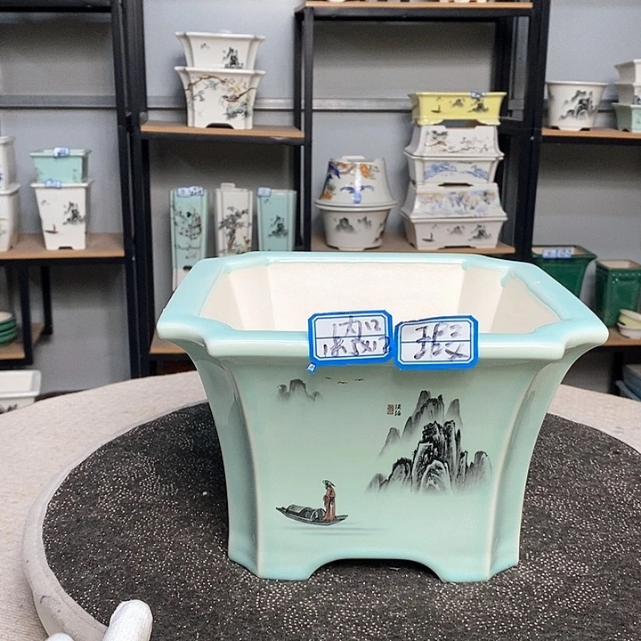 紫砂的花盆很漂亮19