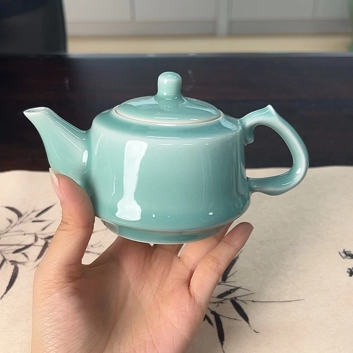 龙泉云间青瓷小米茶器