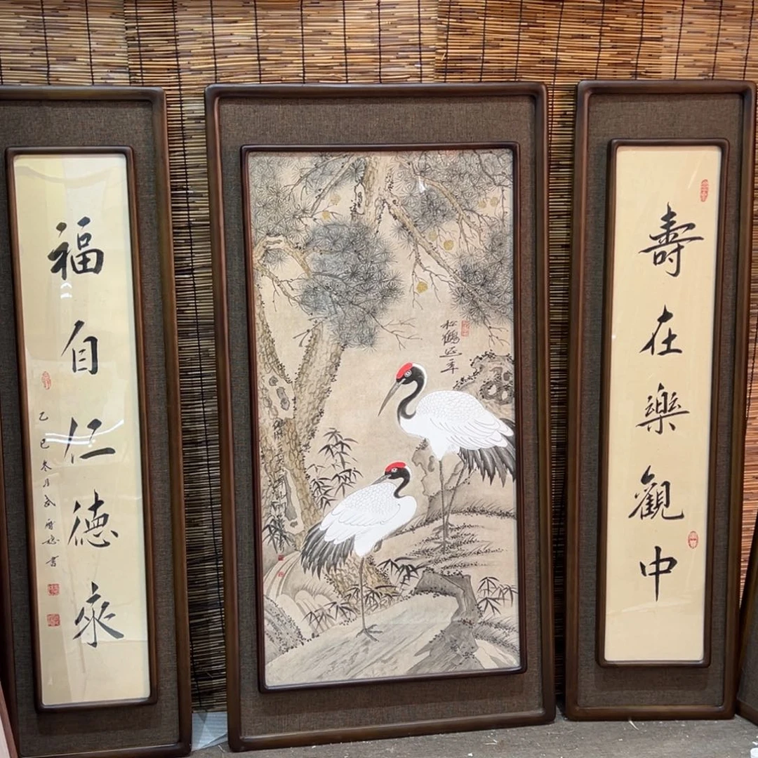 凉***皮国画亲笔手绘作品