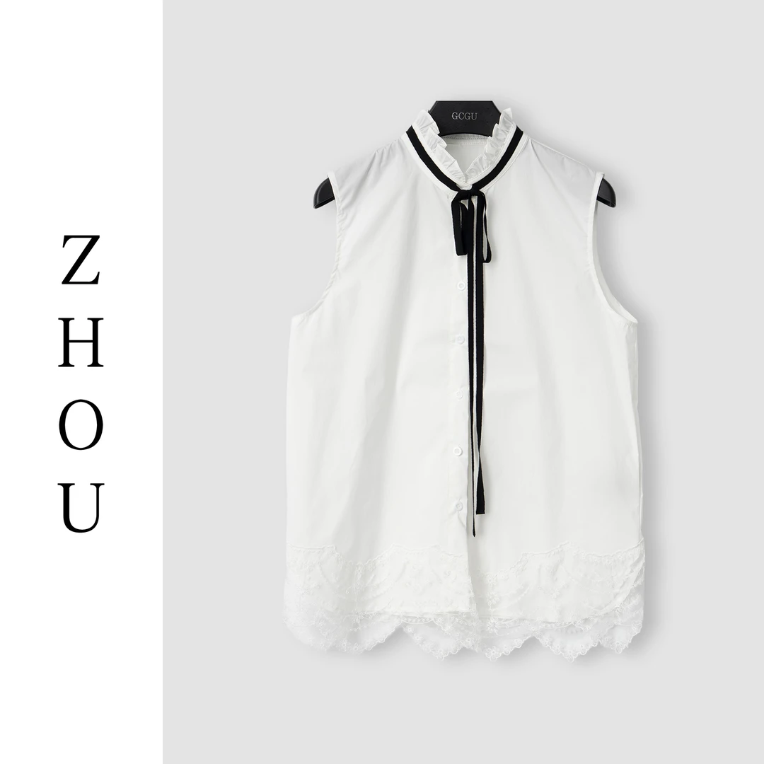 （周哥甄选）白色上衣-22547