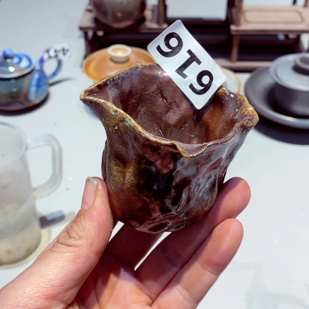柴烧茶具陶瓷杯子