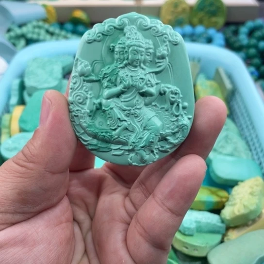 菱锰矿未镶嵌珠宝半成品