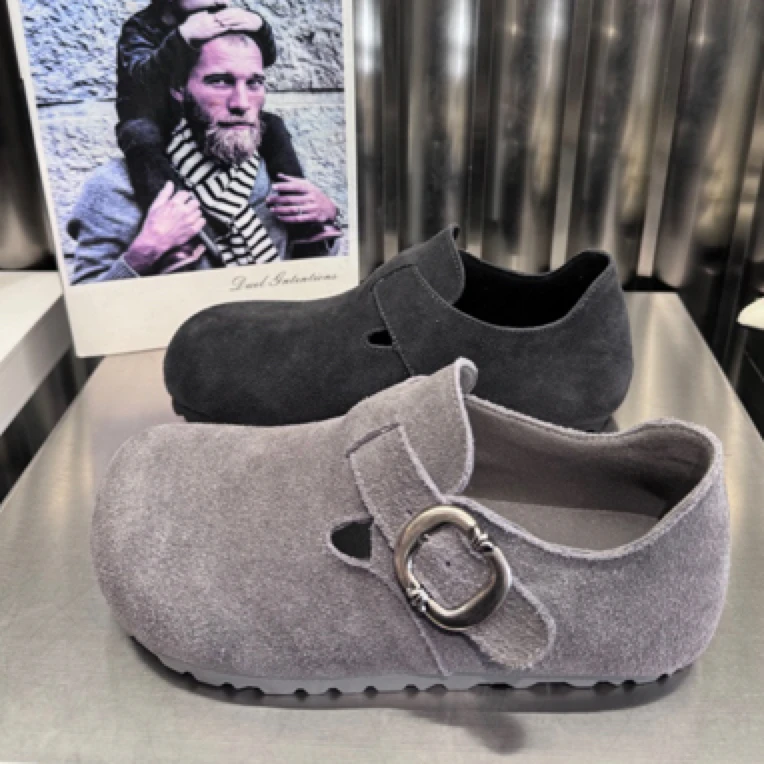 圣德俪尔特调高级灰勃肯单鞋001-2