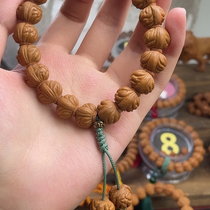 文玩核桃手串小*宝14小金豆