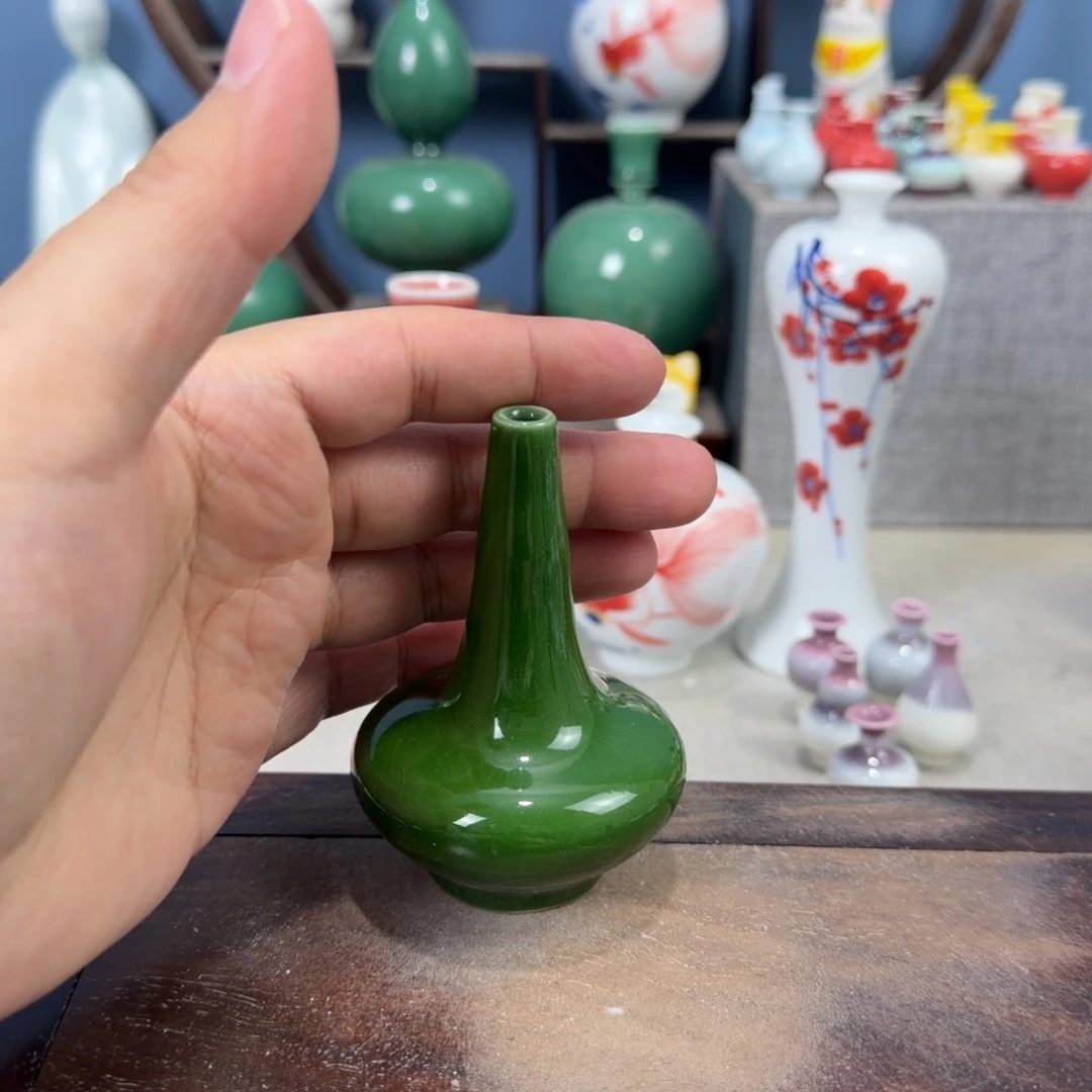 陶瓷手工小花器摆件