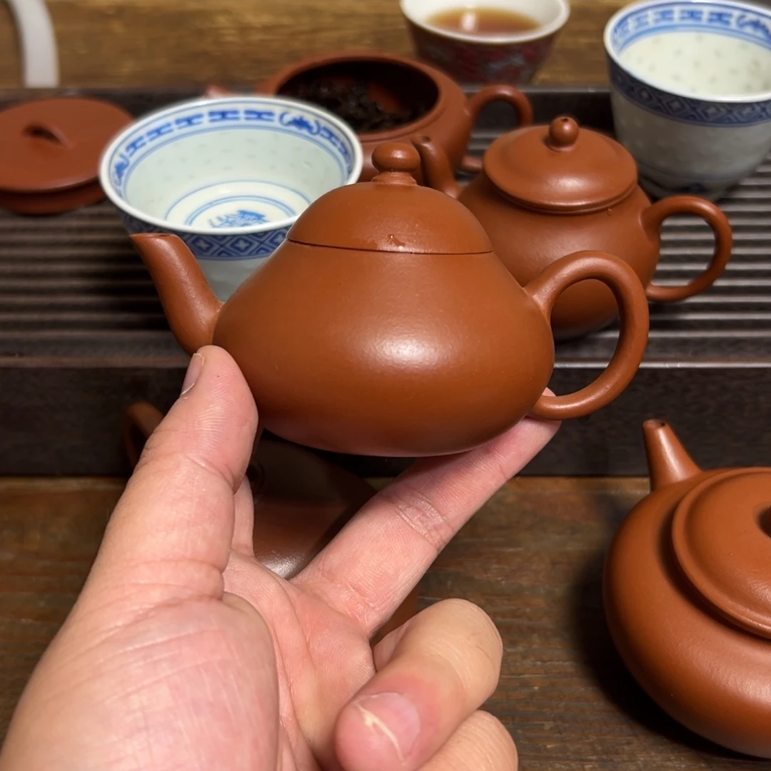 一***光茶壶紫砂朱泥文旦李