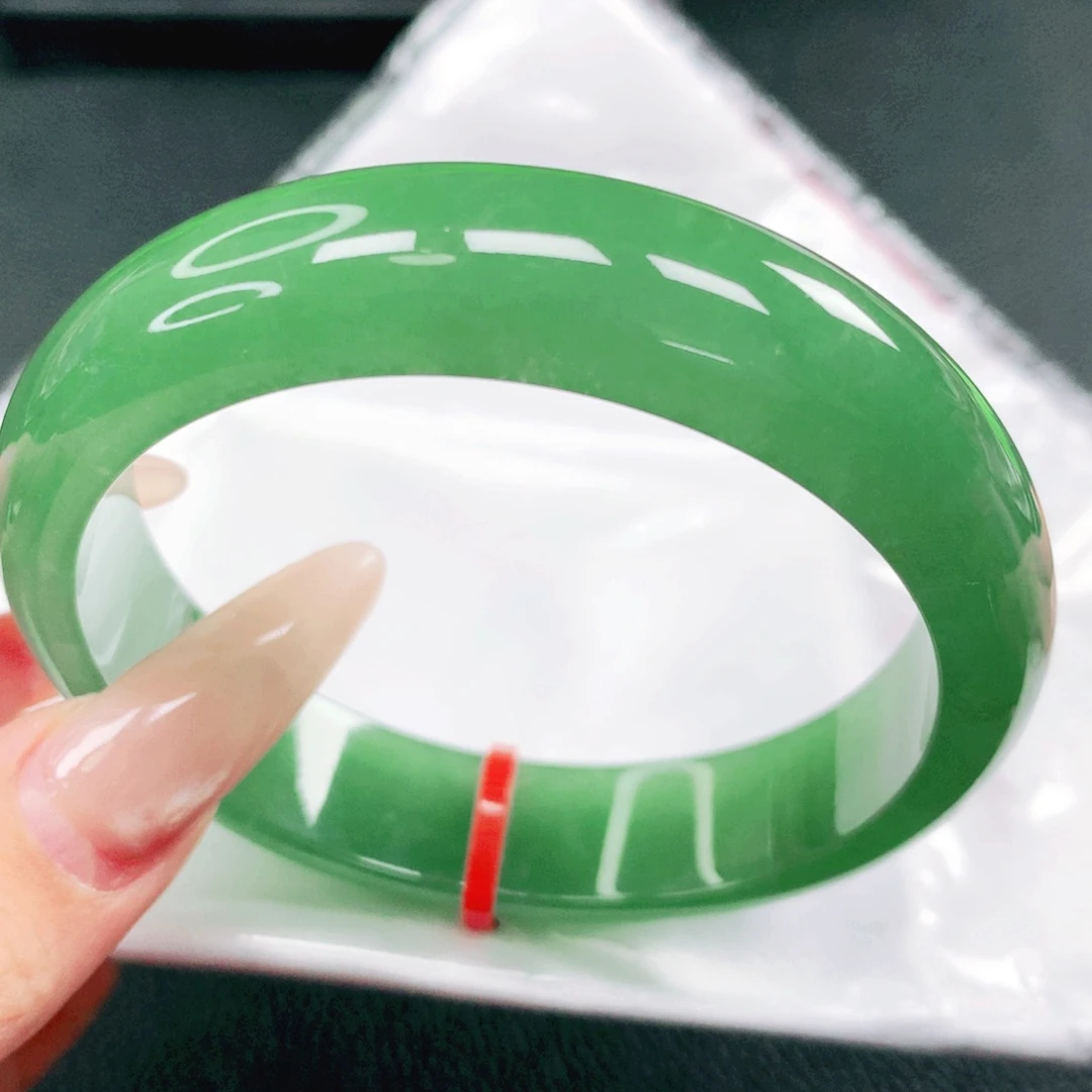 翡翠未镶嵌手镯58