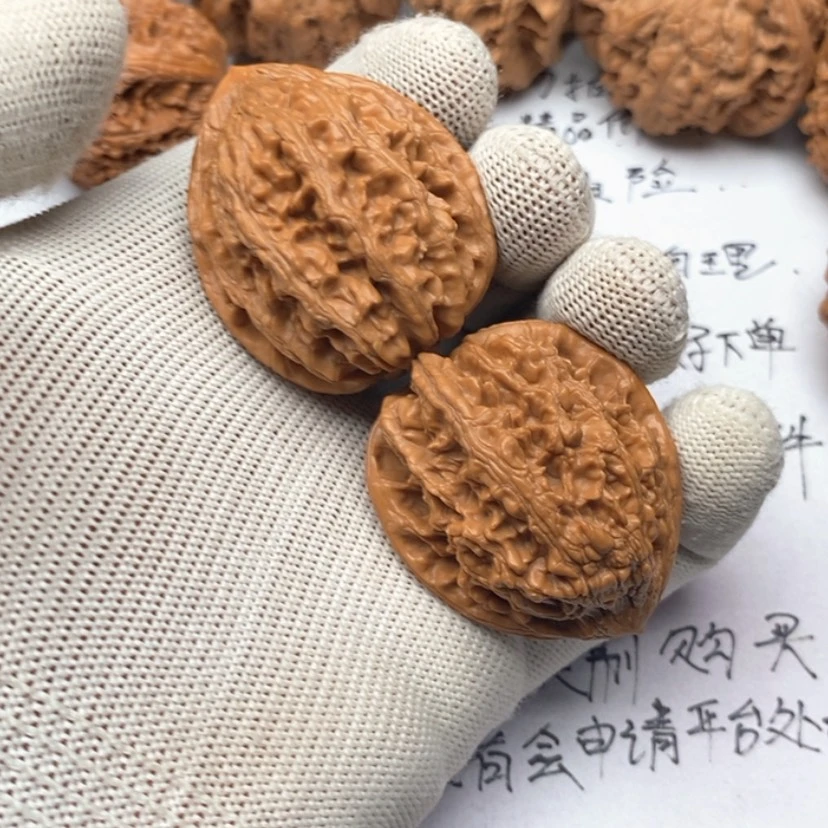【闪购商品】把件文玩核桃34大沽石