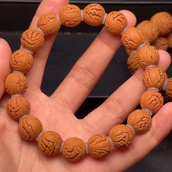 桃核手串绣球桃核14