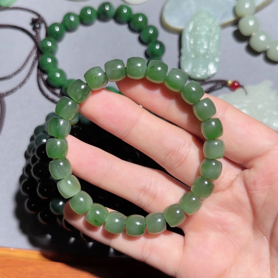 和田玉手链未镶嵌