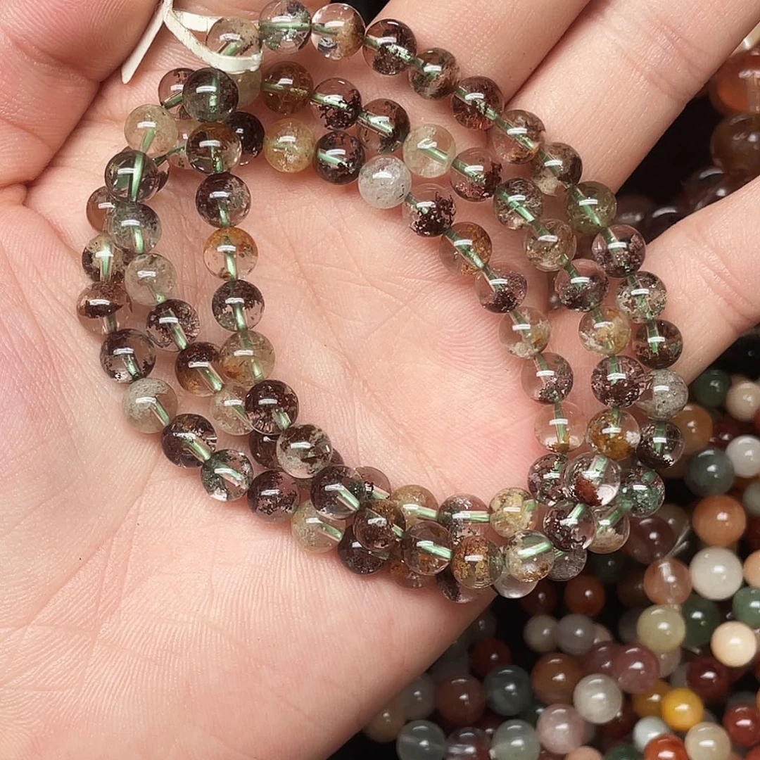 未镶嵌手链水晶四季幽灵三圈7