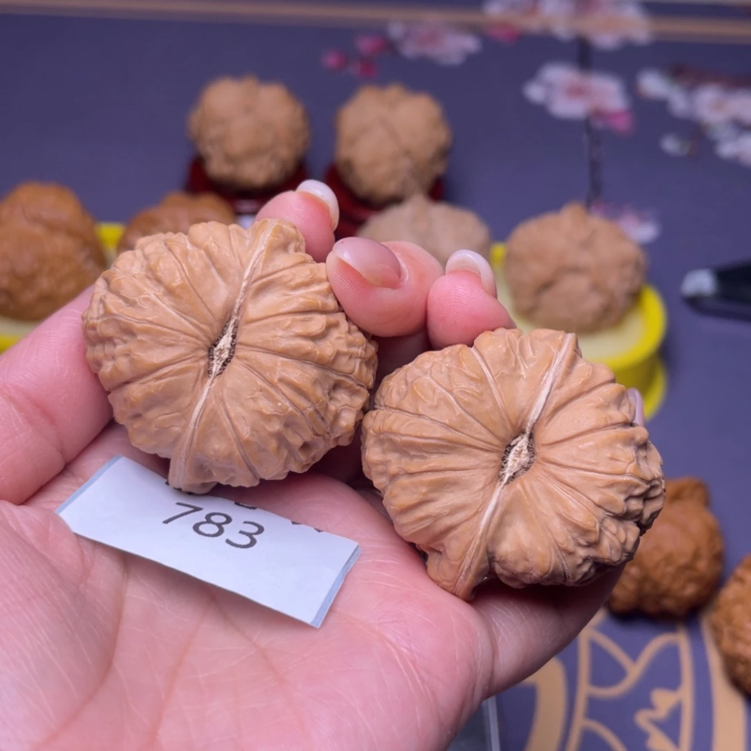 文玩核桃把件南瓜墩 43 783