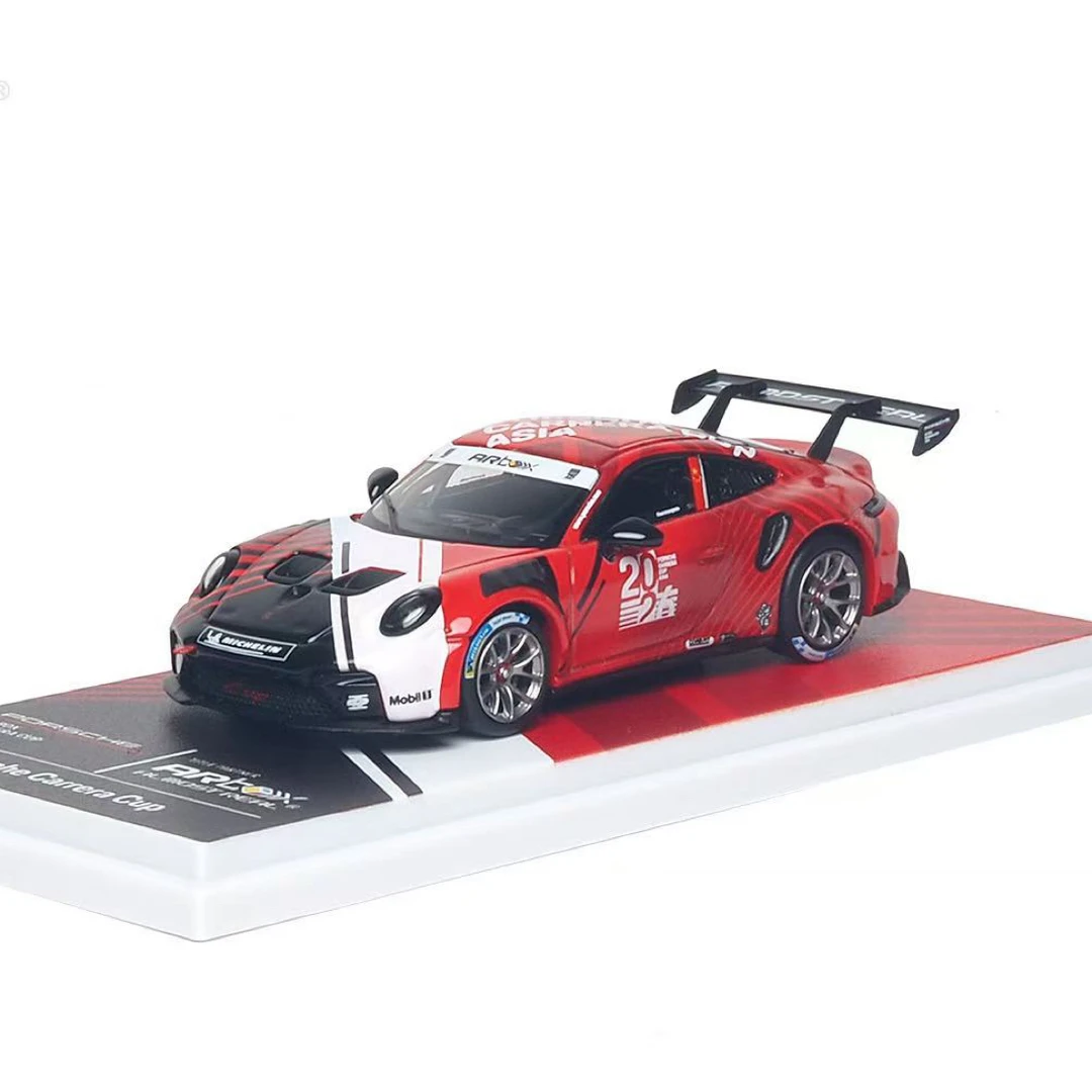 【安妮预售】AR 1:64保时捷911卡雷拉合金汽车模型 玩具车模