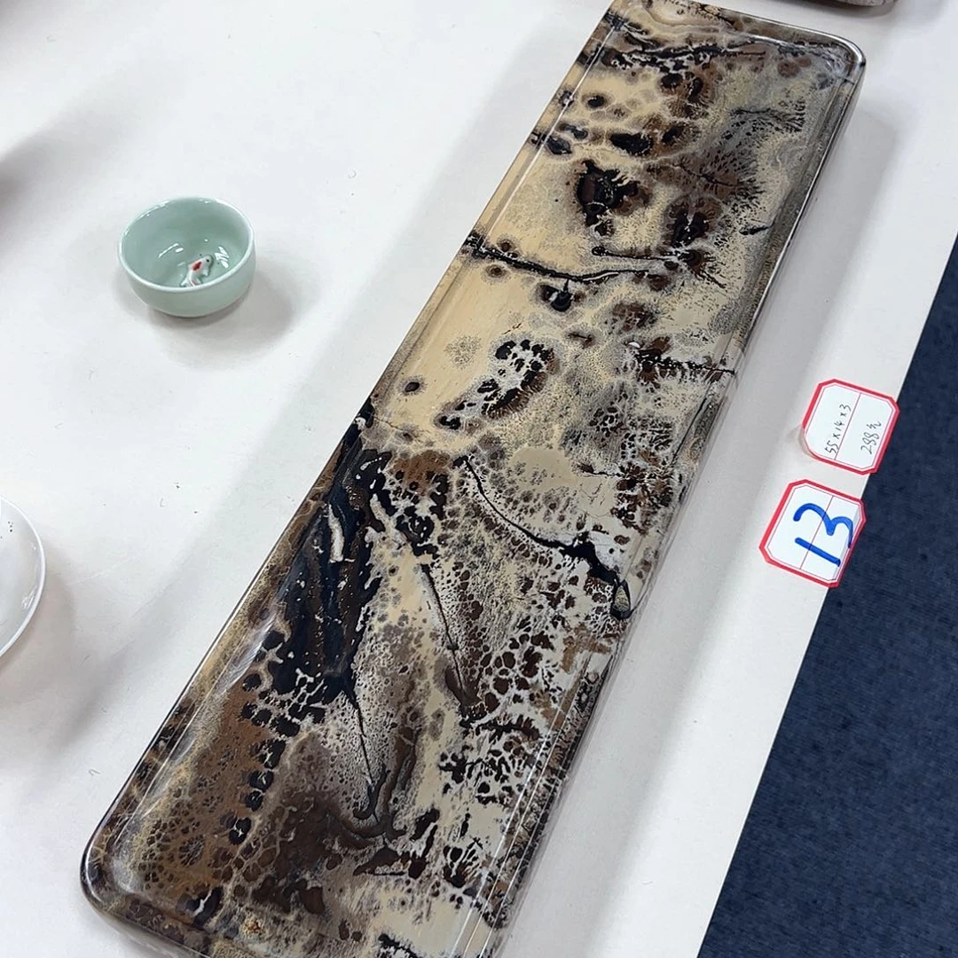 广西石天然国画石干泡台