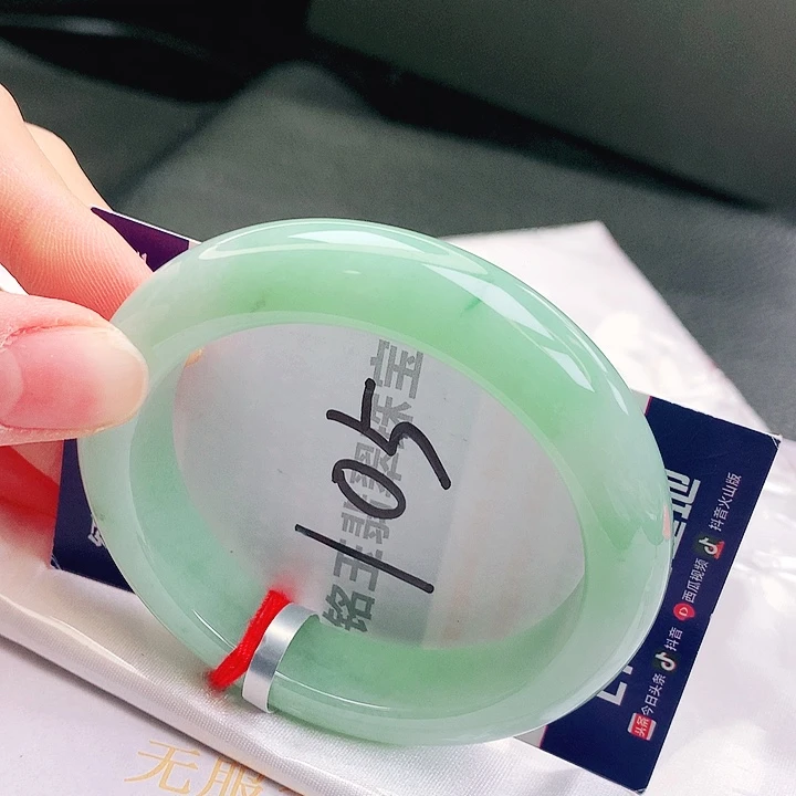 翡翠未镶嵌手镯缅甸天然a货翡翠手镯