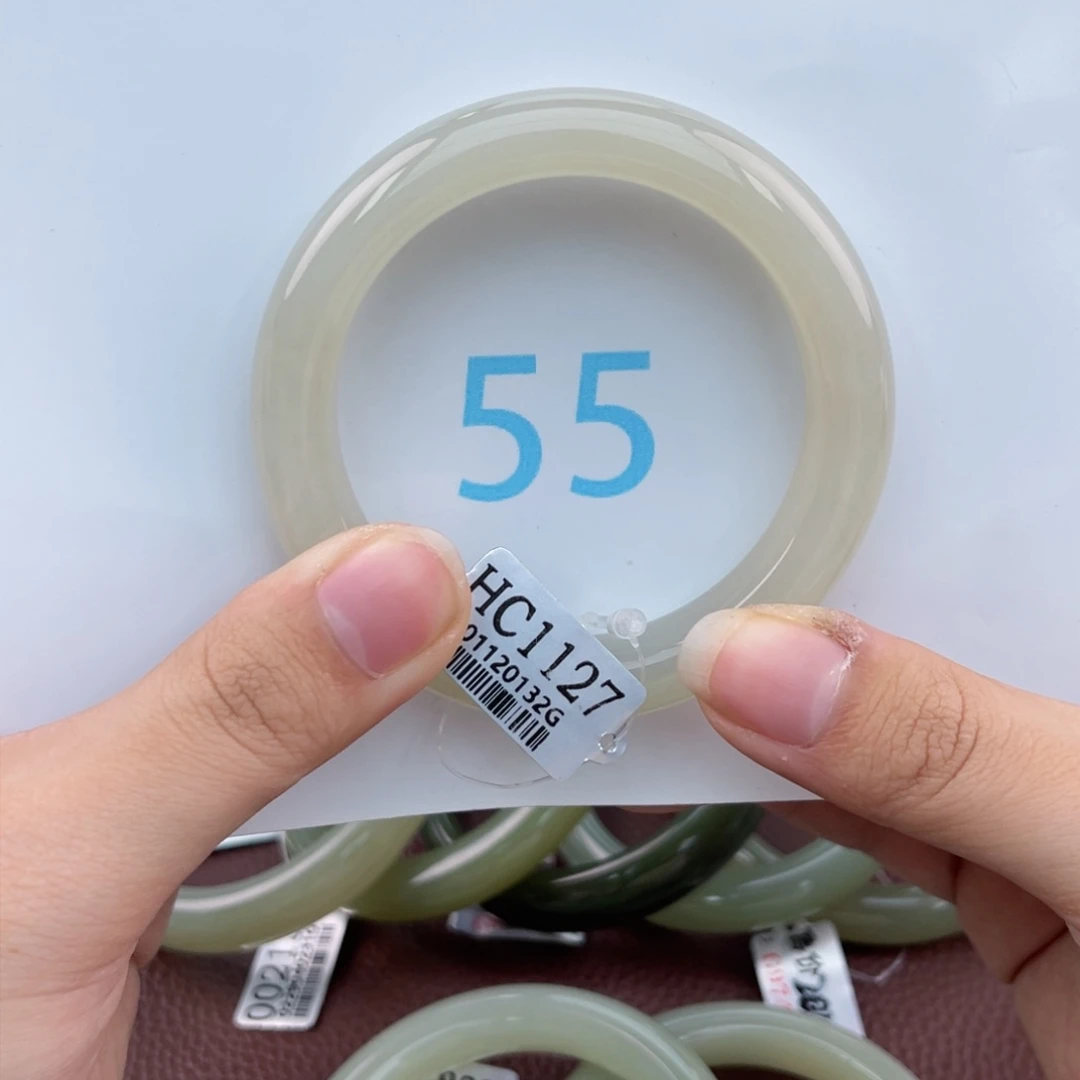 和田玉手镯未镶嵌A**超