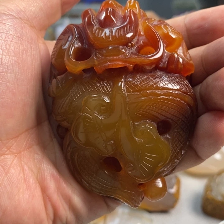 玛瑙/玉髓吊坠(不含链)未镶嵌