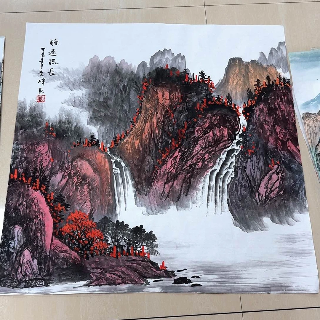 国画国画作品集一个