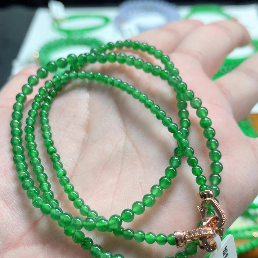 翡翠未镶嵌手链翡翠