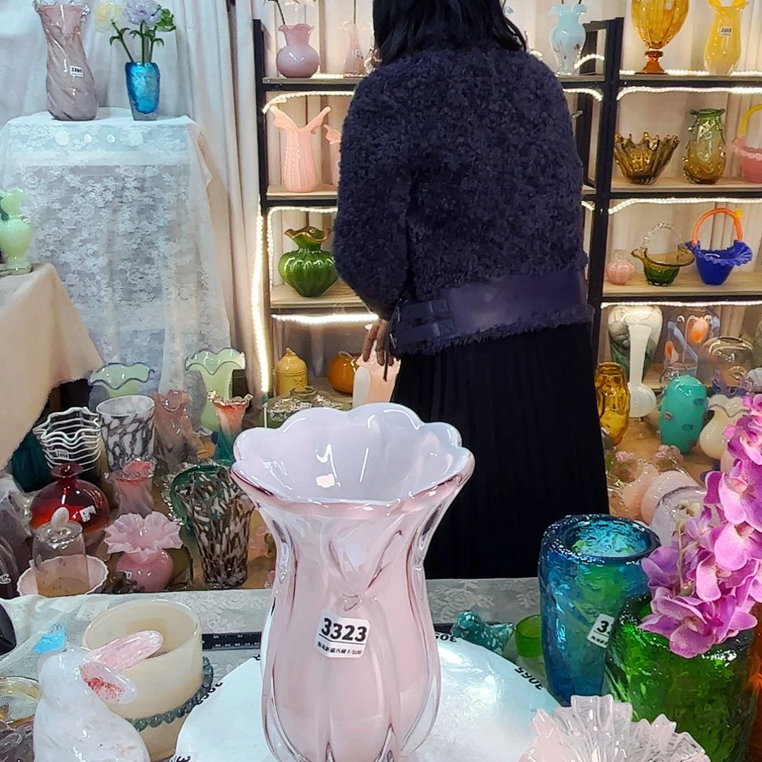 3323 家悦美居琉璃摆件