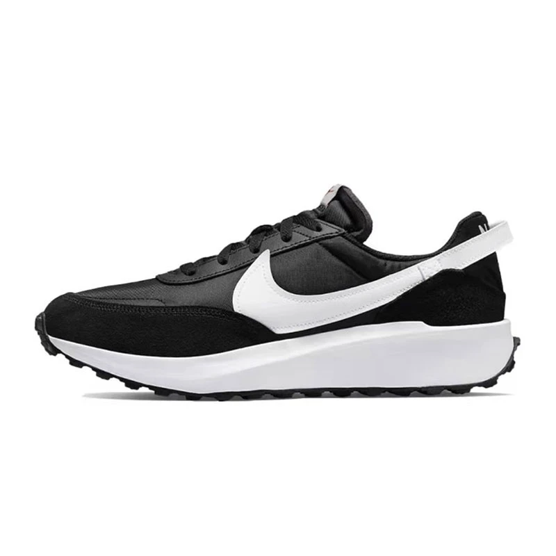 NIKE/耐克男鞋 WAFFLE DEBUT缓震透气百搭休闲跑步鞋DH9522-001