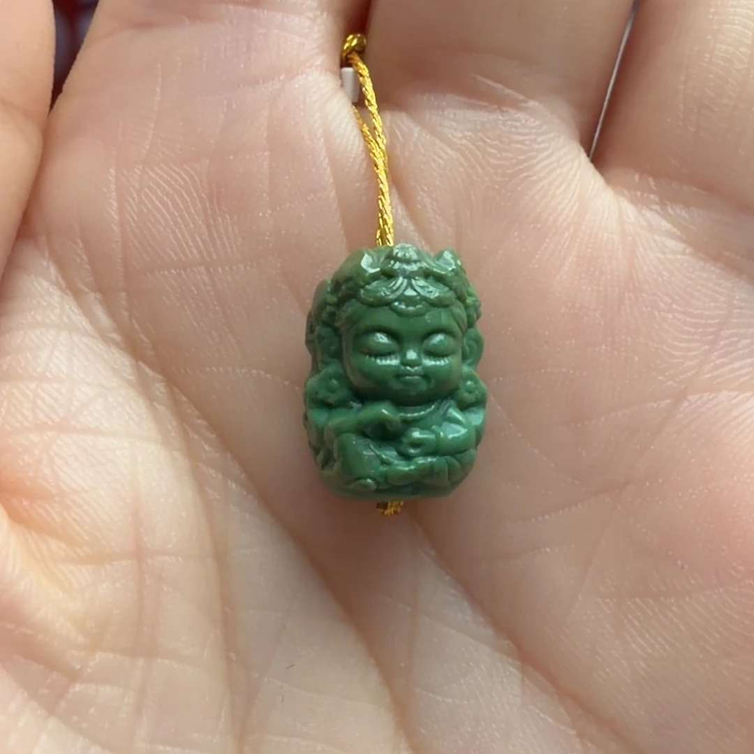 绿松石未镶嵌颈饰